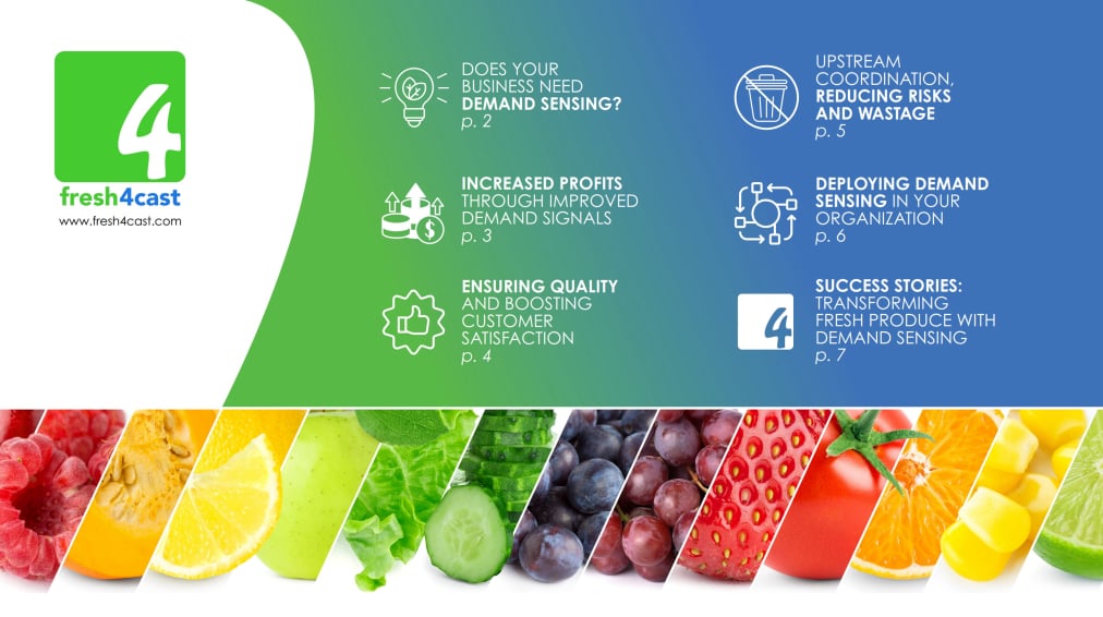 Whitepaper: Demand Sensing in Fresh Produce